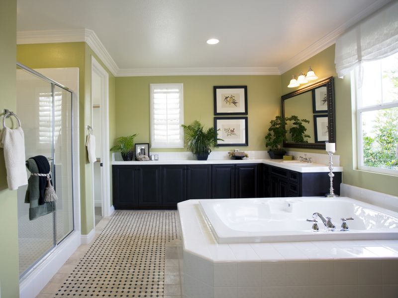 Renovated Bathroom with Modern Fixtures